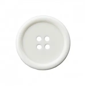 Non communiqué Boutons rebord 4 trous 15mm X 4 - Prym(...) - Blanc
