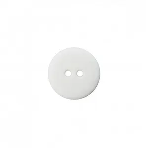 Boutons Polyester Rond 2 trous 18mm X 3 - Prym - certifié Oeko-Tex Bla...