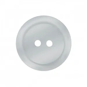 Non communiqué Boutons de chemise 2 Trous en polyester 15mm X4 - Prym(...) - Blanc