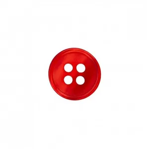 Non communiqué Boutons chemises 4 trous 12mm X 4 - Prym(...) - Rouge