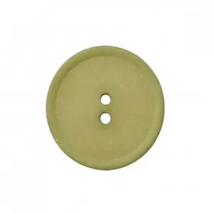 Boutons Costume uni polyester 2 trous 23mm X2 - Prym Vert Olive - Vert...