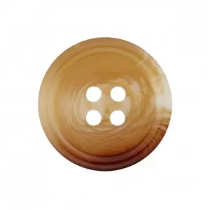 Boutons dégradés costume polyester 4 trous 25mm X 2 - Prym Beige Marro... pas cher