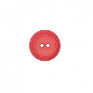 Boutons costume Uni Polyester 2 trous 15mm X 4 - Prym Fuchsia Rose - F...