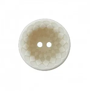 Non communiqué Boutons rosace 2 trous 15mm X4 - Prym(...) - Creme Ecru