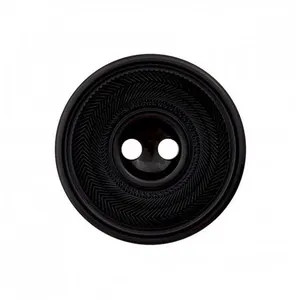 Non communiqué Boutons strillés 2 trous 18mm X3 - Prym(...) - Noir