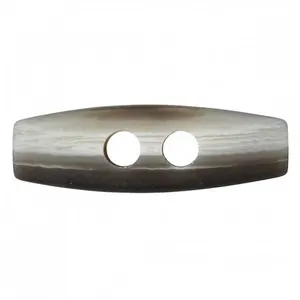 Bûchettes en polyester 2 trous 45 mm X1 - Prym(...) - Gris Moyen