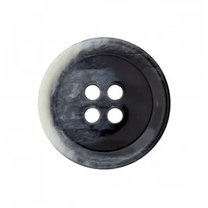 Boutons de chemise dégradé 4 trous 15mm X4 - Prym Gris Fonce - Gris Fo...