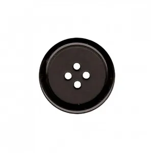 Non communiqué Boutons rebord 4 trous 15mm X 4 - Prym(...) - Noir