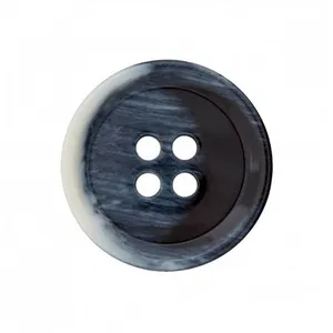 Boutons de chemise dégradé 4 trous 15mm X4 - Prym Bleu Marine - Bleu M...