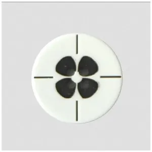 Non communiqué Bouton fleur en polyester 4 trous 18mm - Prym(...) - 12 Blanc