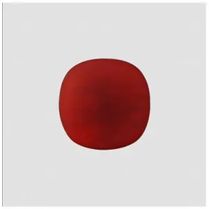 Non communiqué Bouton polyester carré à pied 30mm - Prym(...) - 50 Rouge