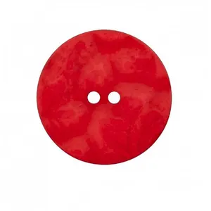 Non communiqué Bouton Rond ondulé 2 trous 18 à 23mm - Prym(...) - 23 Rouge