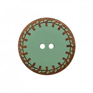 Bouton graphique 2 trous 23 à 28mm - Prym 23 Vert moyen - 23 Vert moye...