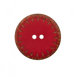 Bouton graphique 2 trous 23 à 28mm - Prym 23- Rouge fonce - 23- Rouge ...