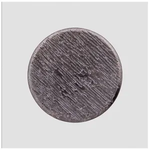Non communiqué Bouton rond strillé relief à queue 20mm - Prym(...) - 835 Titane