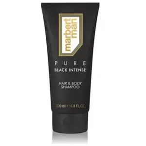 Marbert Man Pure Black Intense Hair & Body Shampoo Gel douche 1000 ml pas cher