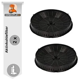 Drehflex lot de 2 filtres à charbon actif compatibles avec diverses ho... pas cher