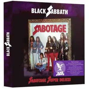 Comparateur de prix : BMG RIGHTS MANAGEMENT LP  de Black Sabbath - Sabotage - pour Unisexe - noir Standard
