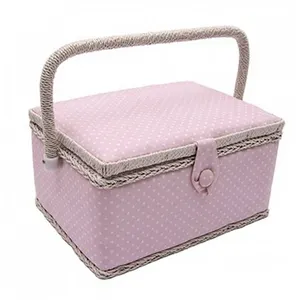 Coffret à couture A POIS ROSE Petite Taille - Rico Design(...) -