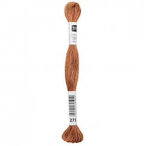 Non communiqué Fil à broder mouliné Uni - Rico Design(...) - 271 Marron pas cher