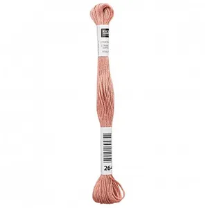 Non communiqué Fil à broder mouliné Uni - Rico Design(...) - 264 Rose pas cher