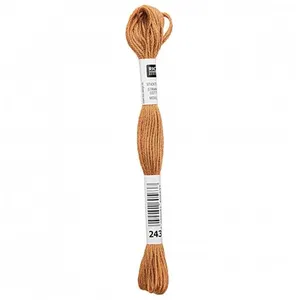 Fil à broder mouliné Uni - Rico Design 243 Marron - 243 Marron pas cher