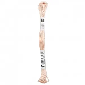 Non communiqué Fil à broder mouliné Uni - Rico Design(...) - 246 Rose