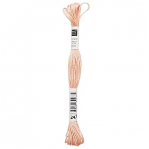 Non communiqué Fil à broder mouliné Uni - Rico Design(...) - 247 Rose