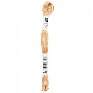Non communiqué Fil à broder mouliné Uni - Rico Design(...) - 240 Marron