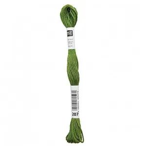 Non communiqué Fil à broder mouliné Uni - Rico Design(...) - 207 Vert pas cher