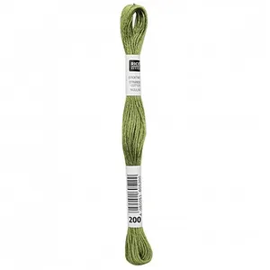 Non communiqué Fil à broder mouliné Uni - Rico Design(...) - 200 Vert