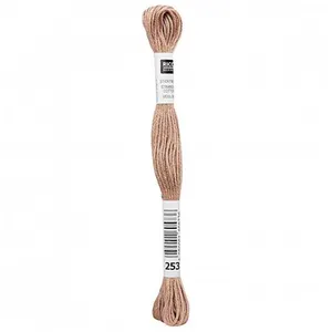 Non communiqué Fil à broder mouliné Uni - Rico Design(...) - 253 Marron pas cher