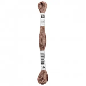 Non communiqué Fil à broder mouliné Uni - Rico Design(...) - 254 Marron pas cher