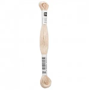Non communiqué Fil à broder mouliné Uni - Rico Design(...) - 251 Rose