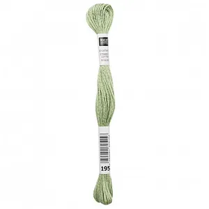 Fil à broder mouliné Uni - Rico Design 195 Vert - 195 Vert pas cher