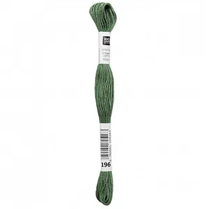 Non communiqué Fil à broder mouliné Uni - Rico Design(...) - 196 Vert pas cher