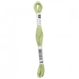 Non communiqué Fil à broder mouliné Uni - Rico Design(...) - 190 Vert pas cher