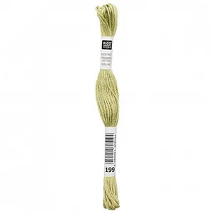 Non communiqué Fil à broder mouliné Uni - Rico Design(...) - 199 Vert pas cher