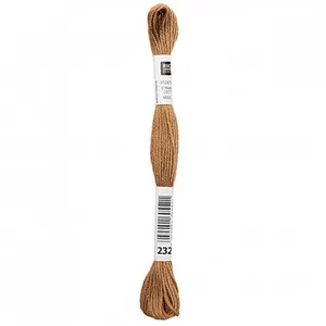 Non communiqué Fil à broder mouliné Uni - Rico Design(...) - 232 Marron