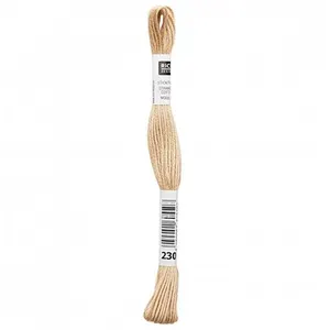 Non communiqué Fil à broder mouliné Uni - Rico Design(...) - 230 Marron