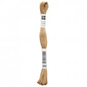 Non communiqué Fil à broder mouliné Uni - Rico Design(...) - 231 Marron