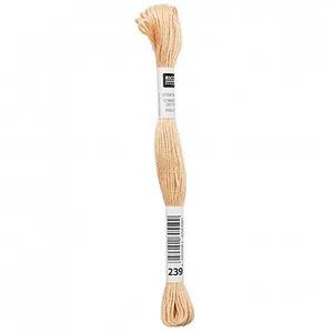 Non communiqué Fil à broder mouliné Uni - Rico Design(...) - 239 Marron