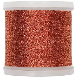 Fil à broder Métallisé N° 40 - 200M - Rico Design Cuivre Orange - Cuiv...