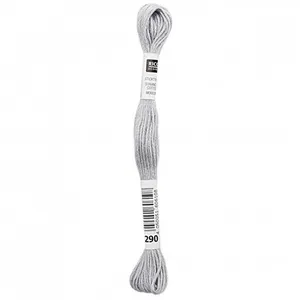 Non communiqué Fil à broder mouliné Uni - Rico Design(...) - 290 Gris pas cher