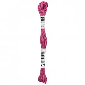 Non communiqué Fil à broder mouliné Uni - Rico Design(...) - 072 Rose pas cher