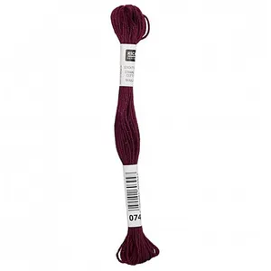 Non communiqué Fil à broder mouliné Uni - Rico Design(...) - 074 Rouge pas cher