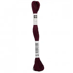 Non communiqué Fil à broder mouliné Uni - Rico Design(...) - 075 Rouge pas cher