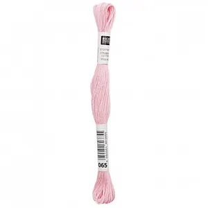 Non communiqué Fil à broder mouliné Uni - Rico Design(...) - 065 Rose pas cher
