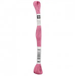 Non communiqué Fil à broder mouliné Uni - Rico Design(...) - 067 Rose pas cher