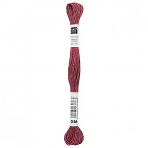Non communiqué Fil à broder mouliné Uni - Rico Design(...) - 046 Rose pas cher